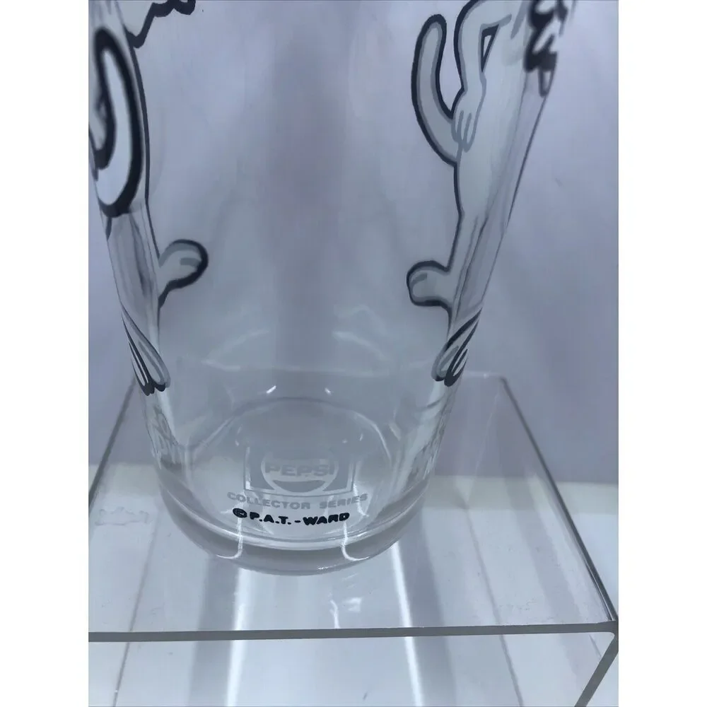 Vintage  Mr. Peabody Drinking Glass Pepsi Collector 1970's Pat Ward